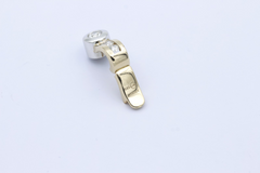 Christ Diamonds Anhänger mit Brillanten 585 / 14K Bicolor Gold ca. 0,35 ct.