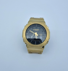 Casio G-Shock GM-B2100 Analog-Digital Solar Bluetooth Vergoldet Top Zustand 44mm