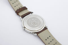 Hermes Vintage Clipper Stahl Gold Unisex Uhr 36 mm