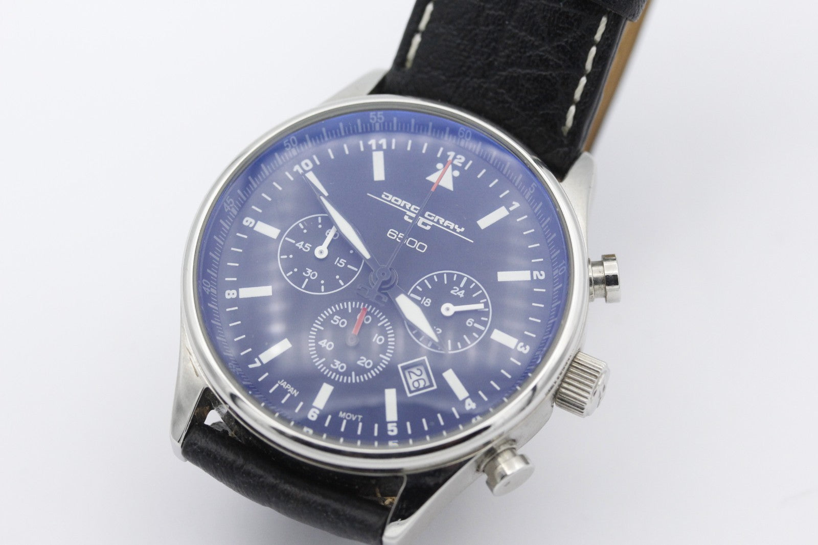 Jorg Gray JG6500 Gedenkausgabe Chronograph Herrenuhr Barack H. Obama Präsident