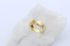JETTE JOOP Designer Gold Ring aus 750 / 18k Gelbgold | Gr. 53