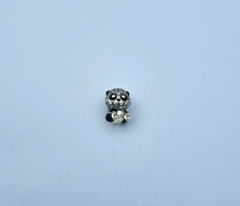 Pandora Charm Silber Funkelnder Süßer Panda 925 Sterlingsilber