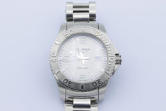 Longines Hydro Conquest Quarz Herrenuhr L3.663.4 Edelstahl Silber 41mm