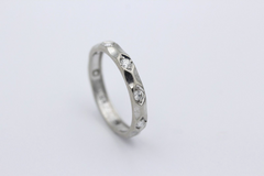 Christian Bauer Diamant Memory Ring aus 750er Weißgold 0,36 ct. (W-P1)