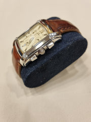 Festina 16101 Herrenuhr Edelstahl Leder Braun Chronograph Armbanduhr 31 mm