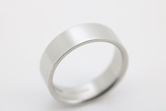 Modischer Niessing Ring aus 950 Platin Verlobungsring Bandring Brillant Gr. 60