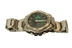 Casio Tough Solar G-Shock Silber Grün Herren Armbanduhr GST-B500D