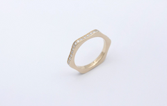 Montblanc Austria Damen Ring aus 18k / 750er Rosegold mit Diamanten | Gr. 66