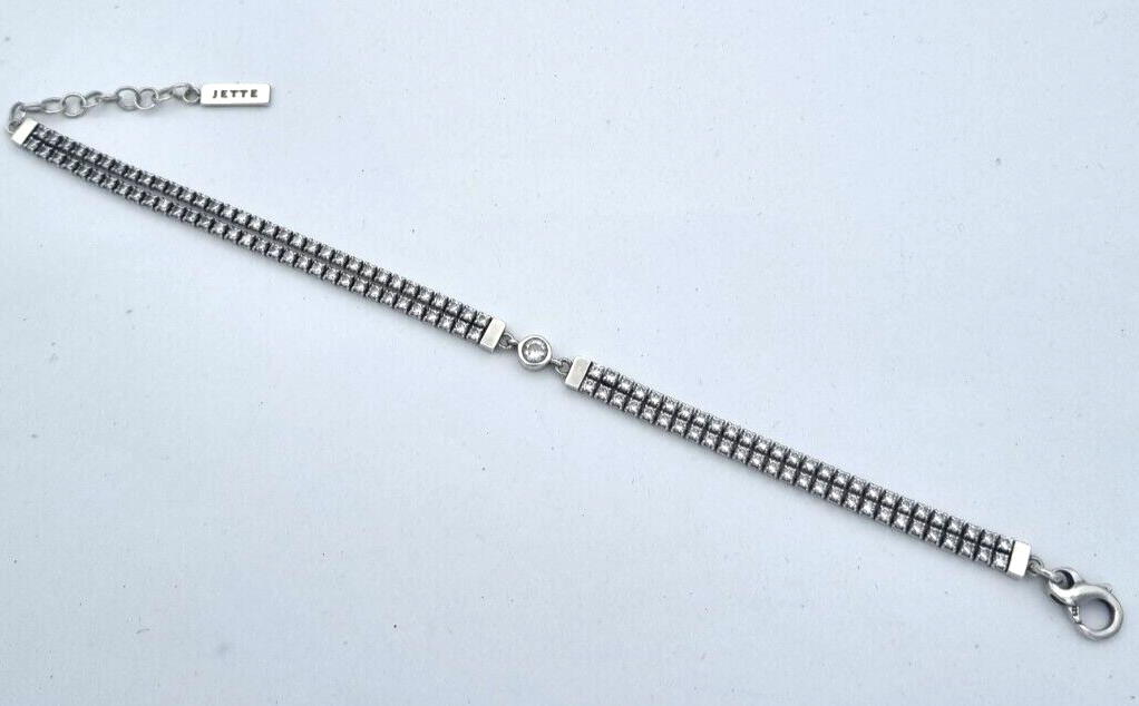 Jette Damen Armband aus 925 Sterlingsilber mit Zirkonia