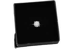 Schöner Ring aus 585er Weißgold Solitär Brillant ca. 0,95ct. (K-L/PI)