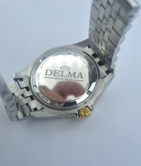Delma Santiago GMT Meridian 52702.648.6 Edelstahl Quarz Herrenuhr