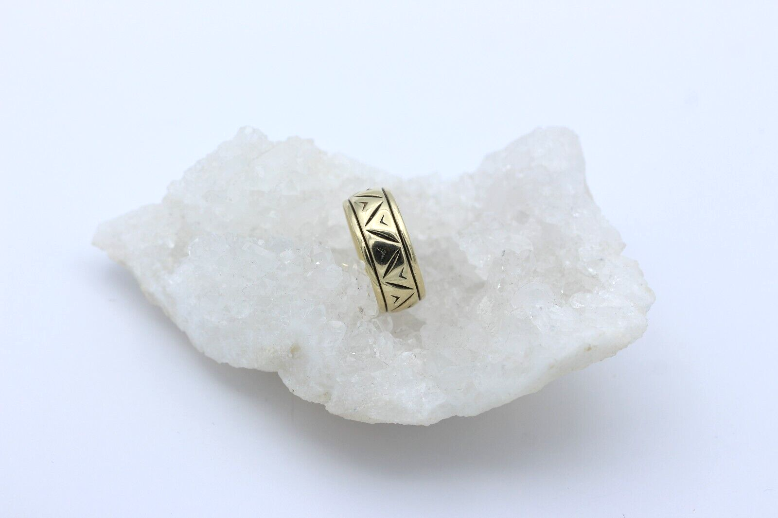 Vintage Niessing Ring Ehering Trauring aus 333 / 8k Gelbgold | Gr. 49