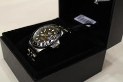 Elysee GMT Pro - 80598 Armbanduhr Saphirglas 40 mm Quarz Edelstahl