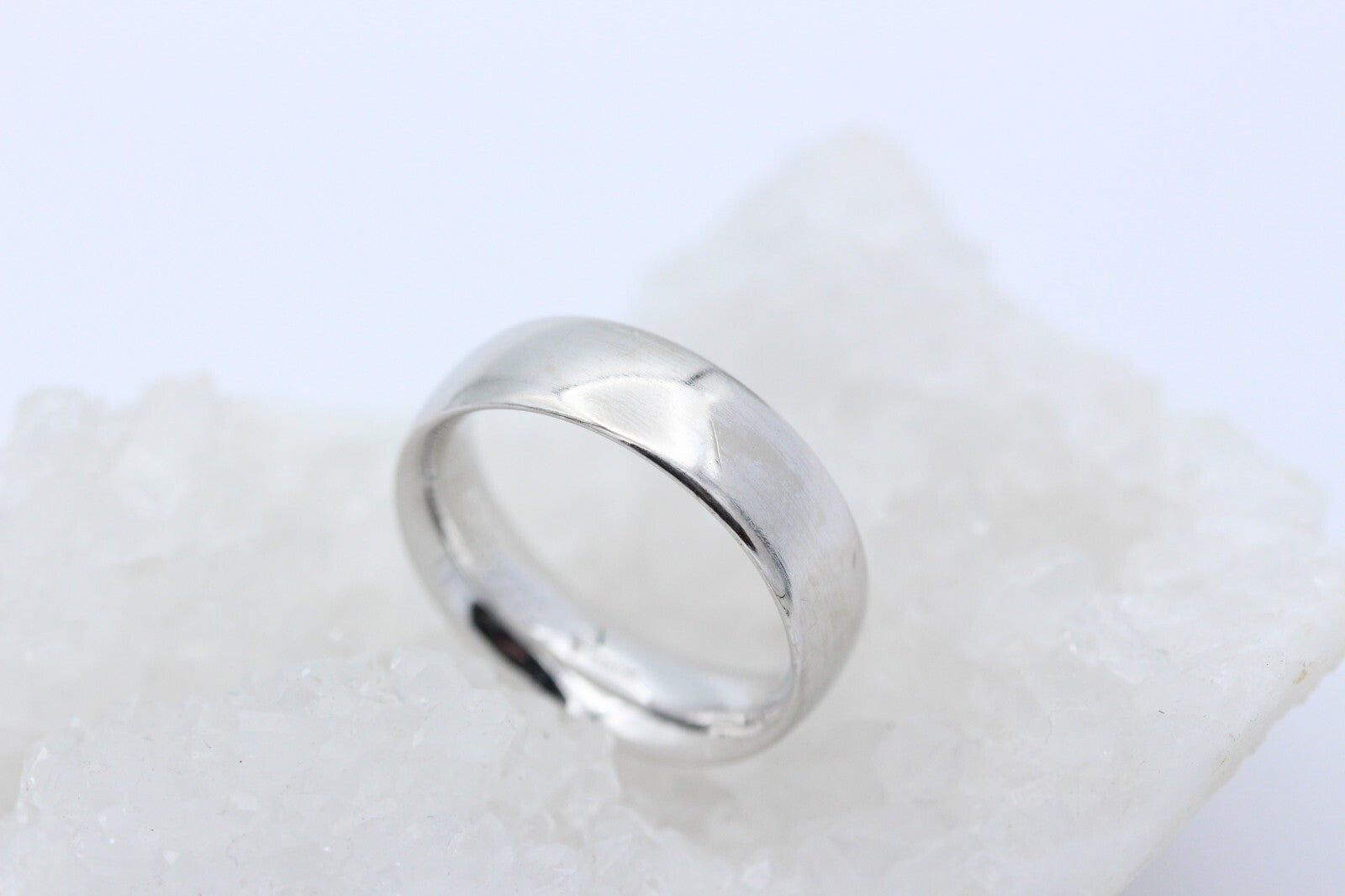 Christian Bauer Hochwertiger Massiver 585 / 14K Weißgold Ring Trauring Ehering