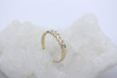 Brillant Damen Gold Ring aus 585 / 14k Gelbgold mit Diamanten | Gr. 56