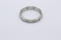 Christian Bauer Diamant Memory Ring aus 750er Weißgold 0,36 ct. (W-P1)