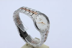 RADO Coupole Classic Automatik Damenuhr 561.3862.4 Edelstahl/Rose mit Diamanten