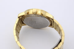 Citizen 0520-S090598F Quarz GN-4-S-11H Edelstahl Vergoldet Chronograph 42 mm