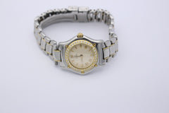 Ebel Uhr 1911 Ref.188901 18k Gelbgold Edelstahl Quarz Saphir Diamanten 27mm