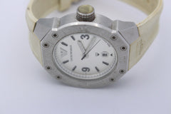 Emporio Armani AR-0662 Sport Herrenuhr Edelstahl Gummiband 45 mm