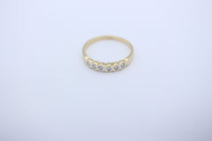Brillant Damen Gold Ring aus 585 / 14k Gelbgold mit Diamanten | Gr. 56