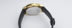 Maurice Lacroix EL1084 Damenuhr Eliros Date Ladies Edelstahl Goldfarben Leder