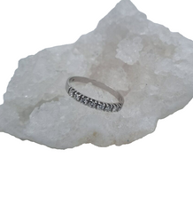 Schöner Damen Ring aus 585er Weißgold mit Brillanten Gr. 62