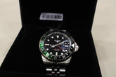 Elysee GMT Pro - 80598 Armbanduhr Saphirglas 40 mm Quarz Edelstahl
