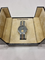 Longines Modele Depose Conquest Titanium Teilvergoldet Armbanduhr 33 mm