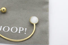 Joop Damen Armreif Edelstahl Gold Delicate