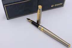 Elysee for Elegance Füller BB Füllfederhalter 24 Karat Vergoldet Silber Wie Neu