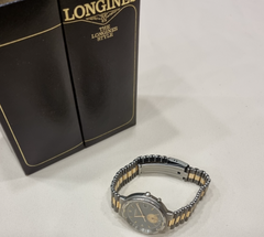 Longines Modele Depose Conquest Titanium Teilvergoldet Armbanduhr 33 mm