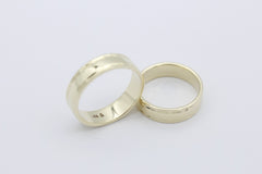 Christian Bauer Trauringe Eheringe aus 585er / 14k Gelbgold | Gr. 65 & 58