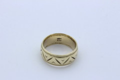 Vintage Niessing Ring Ehering Trauring aus 333 / 8k Gelbgold | Gr. 49