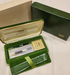 Cross solid 18k Gold Etui Verpackung Schatulle für Füller, Kugelschreiber usw.