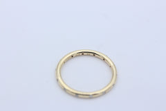 PANDORA Damen-Ring Tröpfchen Memory 585 Gelbgold Zirkonia Weiß Wie Neu Gr. 56