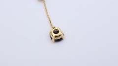 Wunderschöne Ohrhänger Ohrschmuck aus 585 / 14k Gelbgold mit je ein Granat Stein