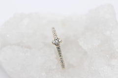 Schöner Marken Damen Ring aus 750er Gelbgold mit Diamanten 0,19 ct.