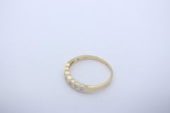 Brillant Damen Gold Ring aus 585 / 14k Gelbgold mit Diamanten | Gr. 56