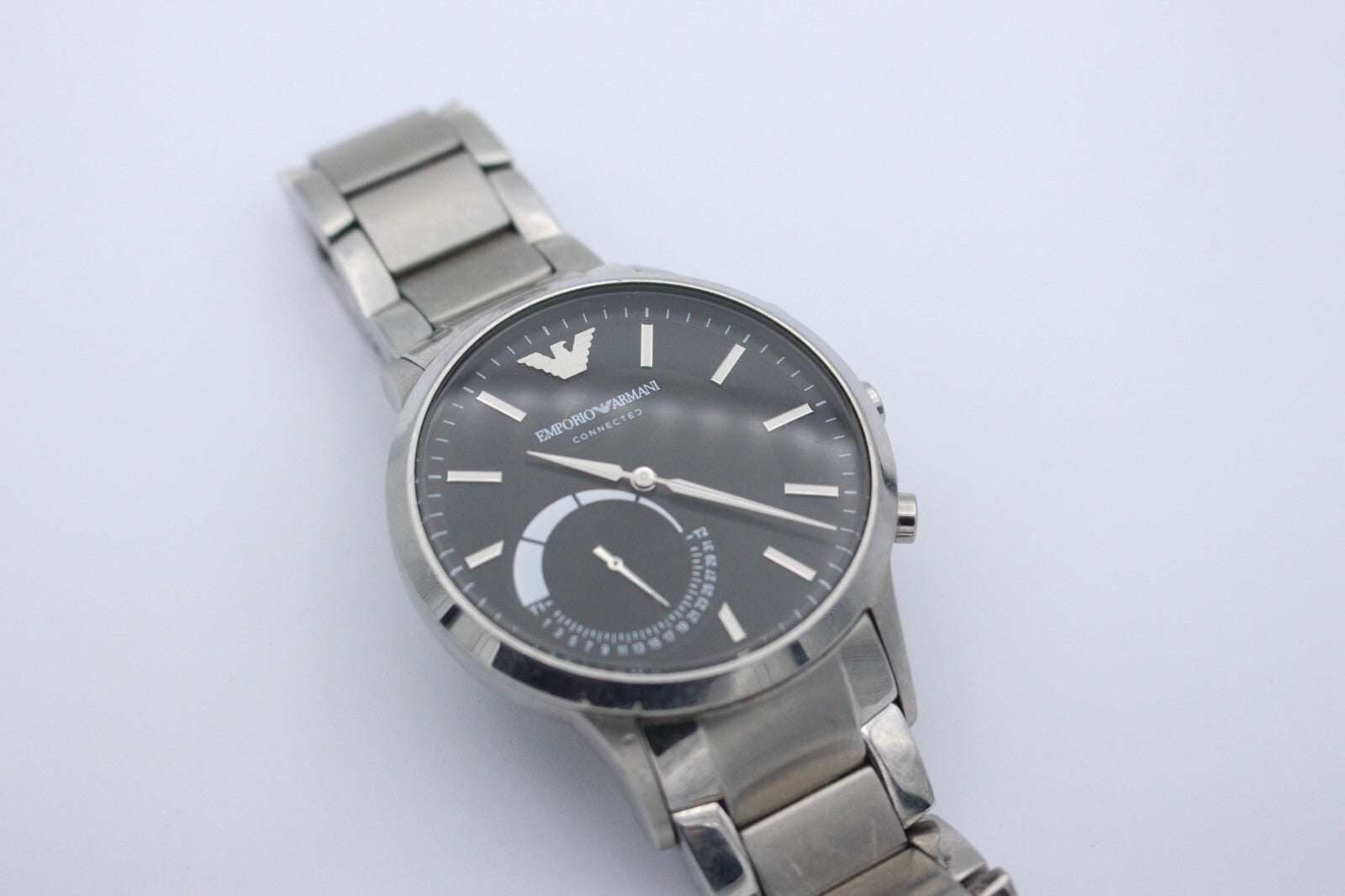 Emporio Armani ART3000 Hybrid Smartwatch Edelstahl Herren Uhr NDW2A | 43 mm