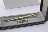 Elysee for Elegance Designer Kugelschreiber 24 Karat Vergoldet Silber Wie Neu