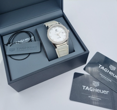 TAG Heuer Carrera Lady WBG1315.FC6412 DIAMONDS Damenuhr Quarz 36 mm