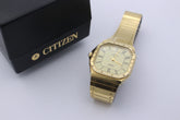 Citizen 45-3625 Armbanduhr GN-7W-U Quartz Edelstahl Vergoldet 32 mm