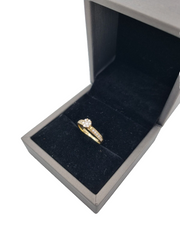 Traumhafter Damen Diamant Ring aus 585er Gelbgold Gr. 52