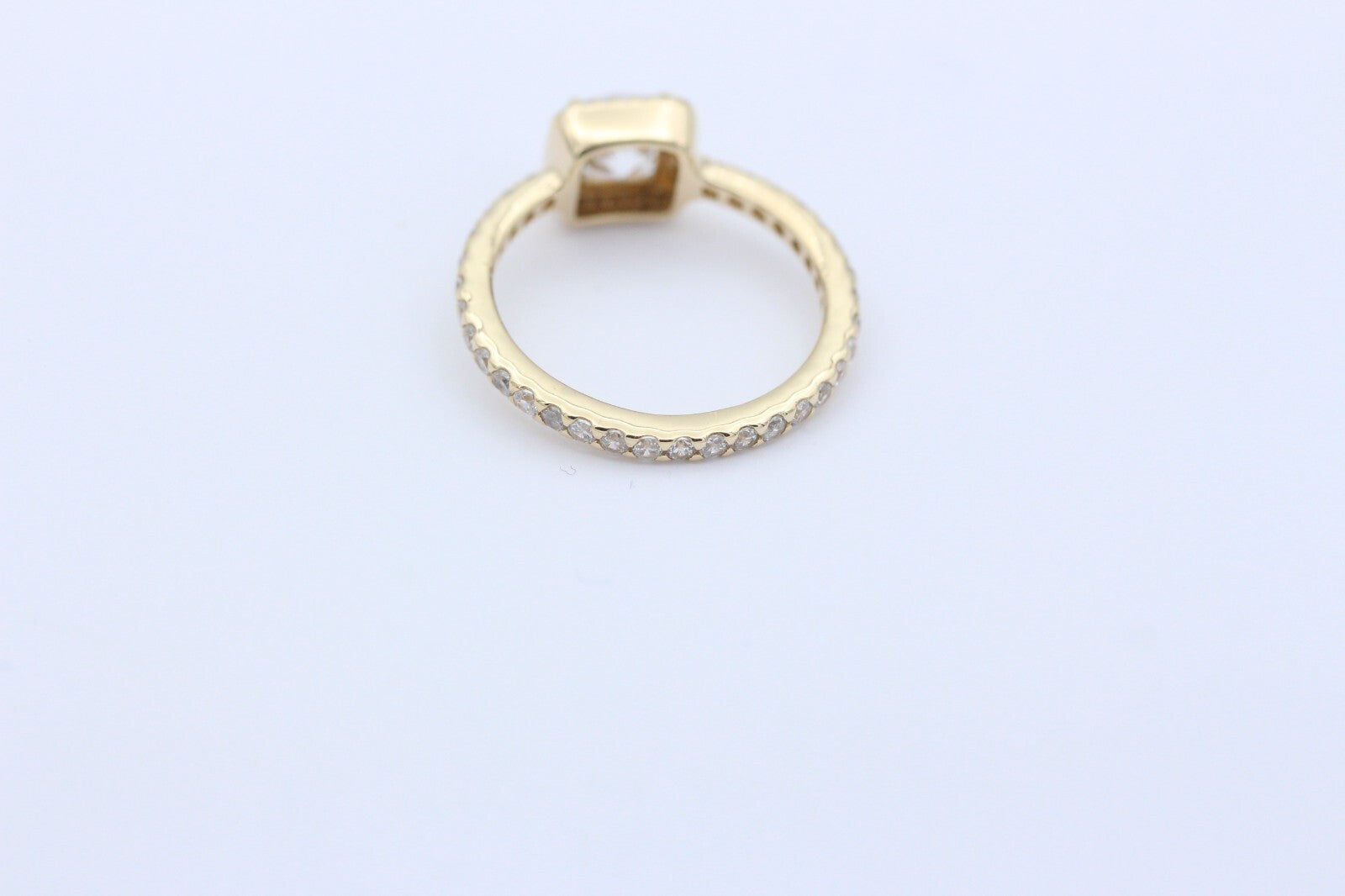 Pandora Damen Ring aus 585 / 14K Gelbgold mit Cubic Zirkonia Wie Neu | Gr. 52
