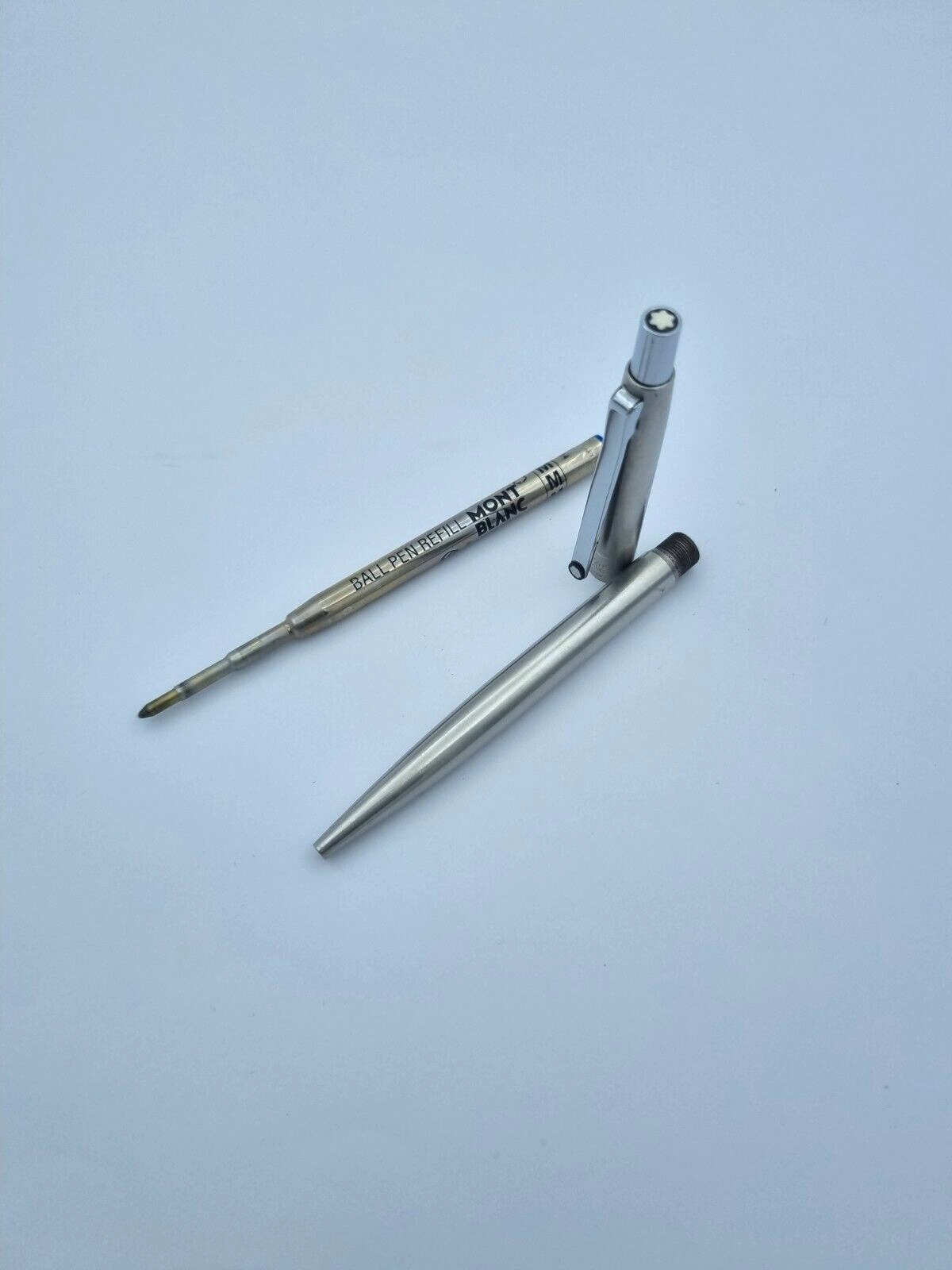 Montblanc Kugelschreiber ( Clip Verbogen ) mit Gravur Blohm + Voss
