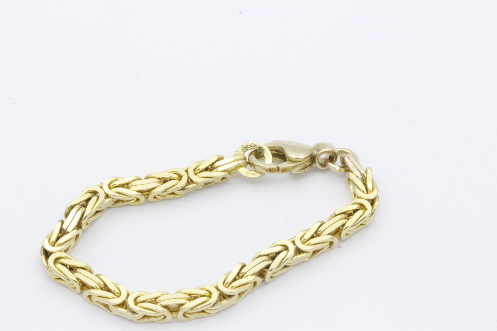 333 Gold Kinderarmband – Königskette Königsarmband 8 Karat Gelbgold