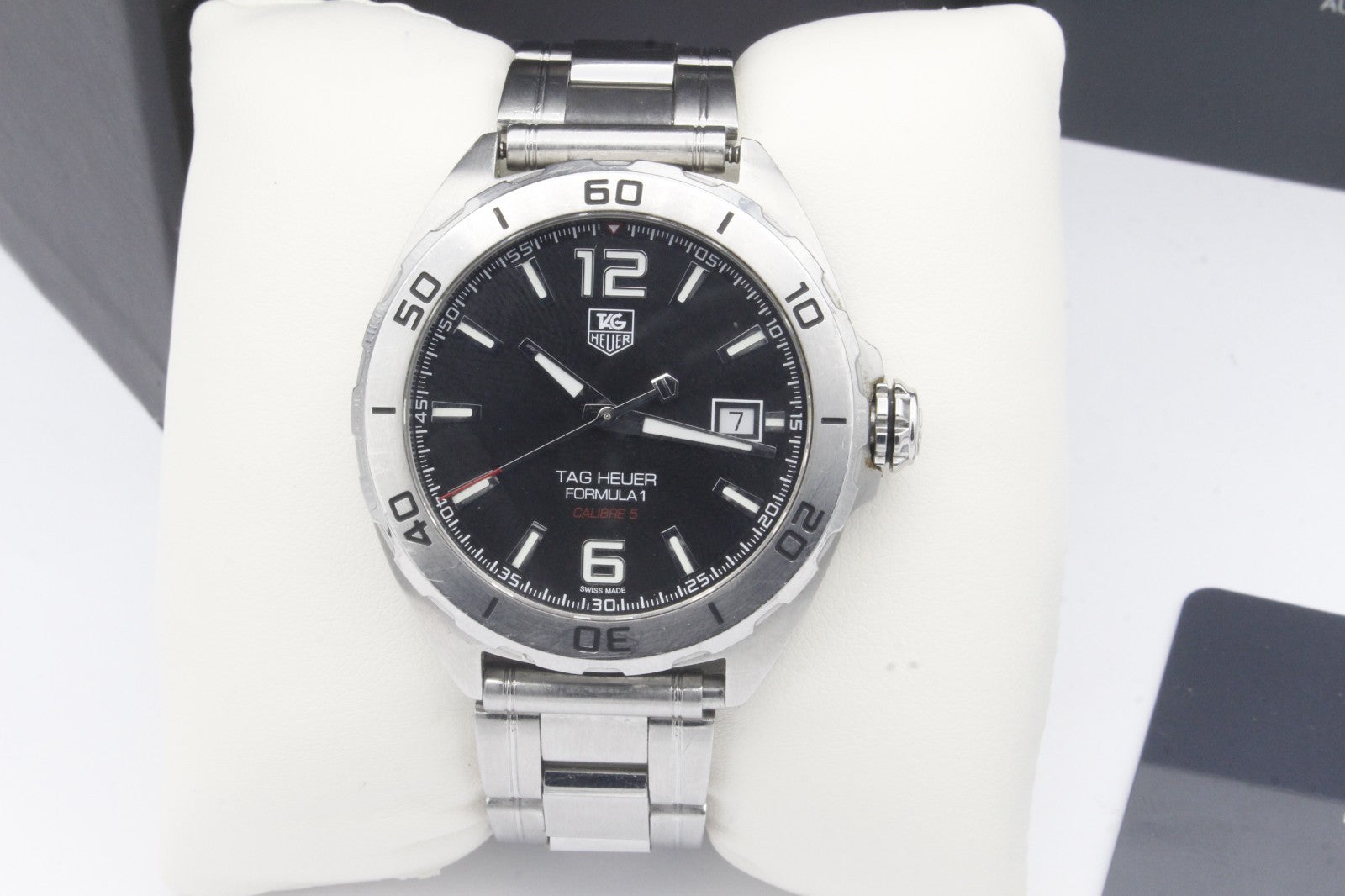 TAG Heuer WAZ2113 Formula 1 Calibre 5 schwarzes Zifferblatt Herrenuhr 41 mm