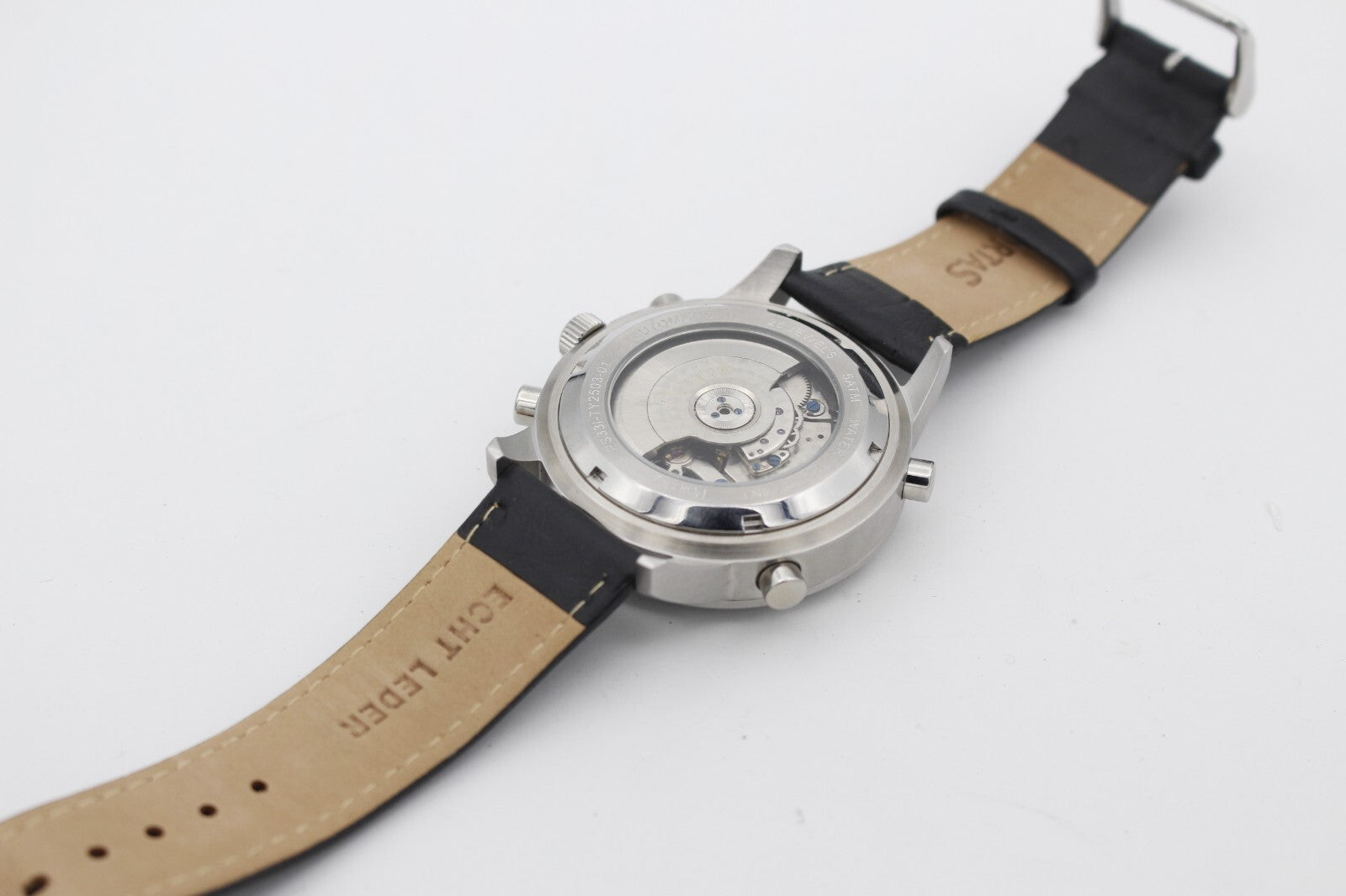 Portas PS33I-TY2503-01 Automatik Uhr Edelstahl Leder 45 mm