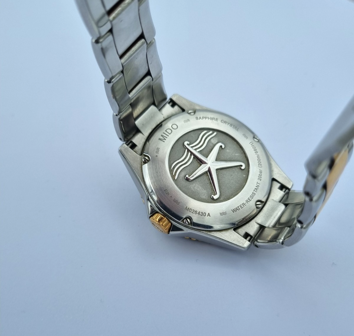Mido Ocean Star 200 Caliber 80 Automatic Edelstahl Goldfarben M026.430.22.051.00